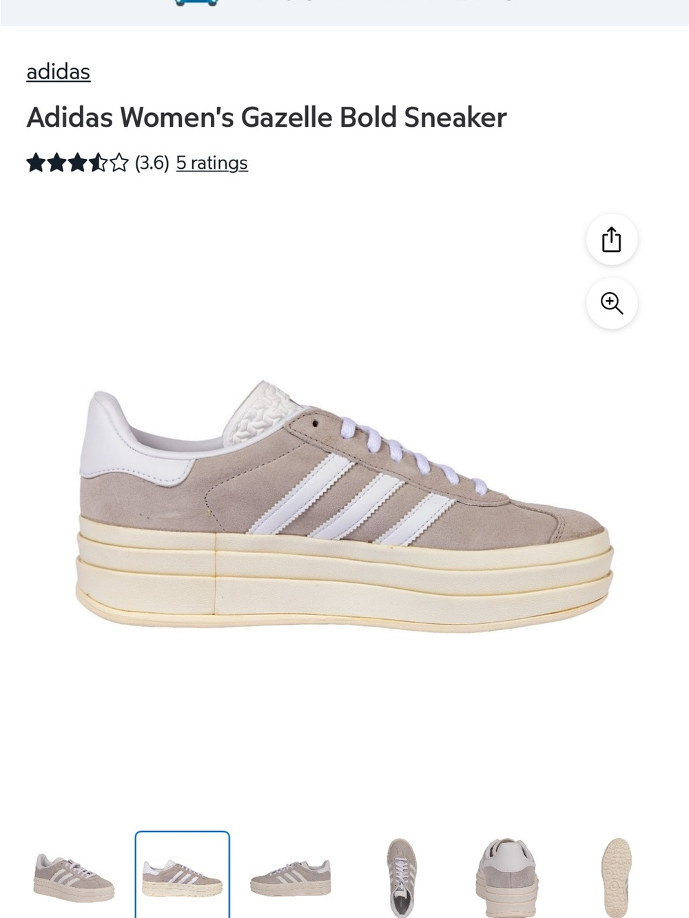 Adidas Gazelle Bold Sneakers